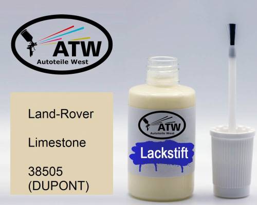 Land-Rover, Limestone, 38505 (DUPONT): 20ml Lackstift, von ATW Autoteile West.